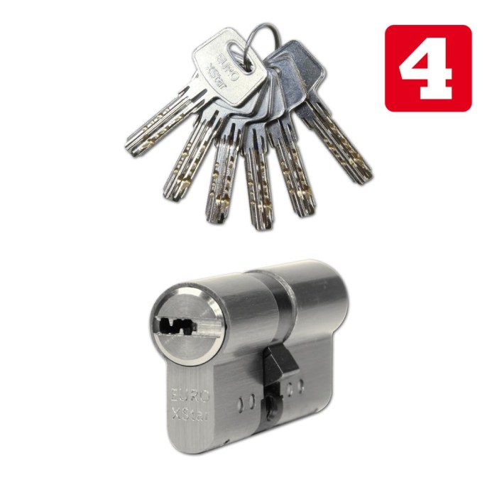 Bezpečnostní vložka Euro XStar EXR.45/45.NI